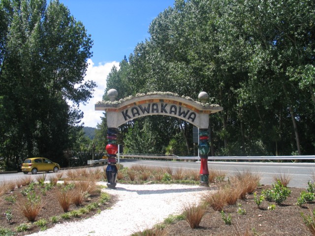 Kawakawa Sign, Far North, New Zealand