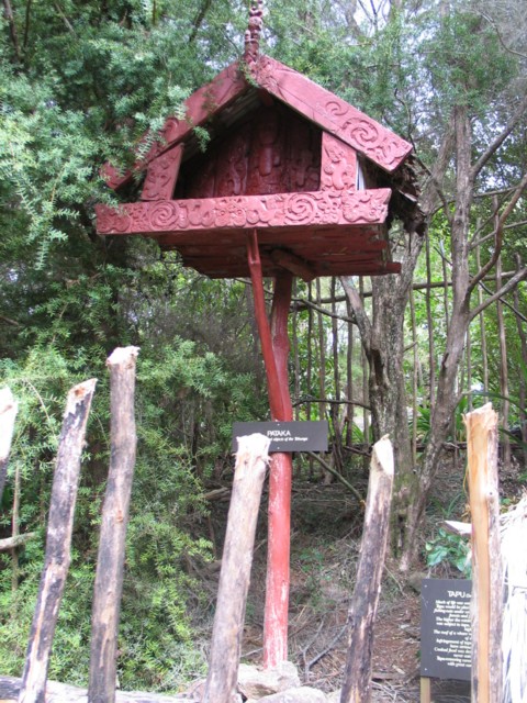 Pataka, Maori Storehouse, Kerikeri, Far North, New Zealand