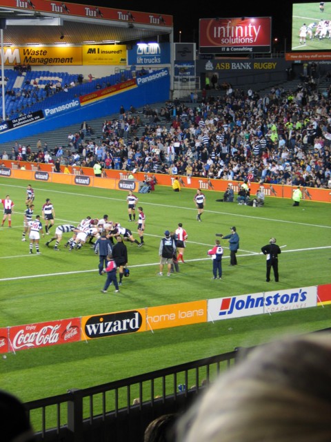 NPC division 1 game between Auckland and North Harbour