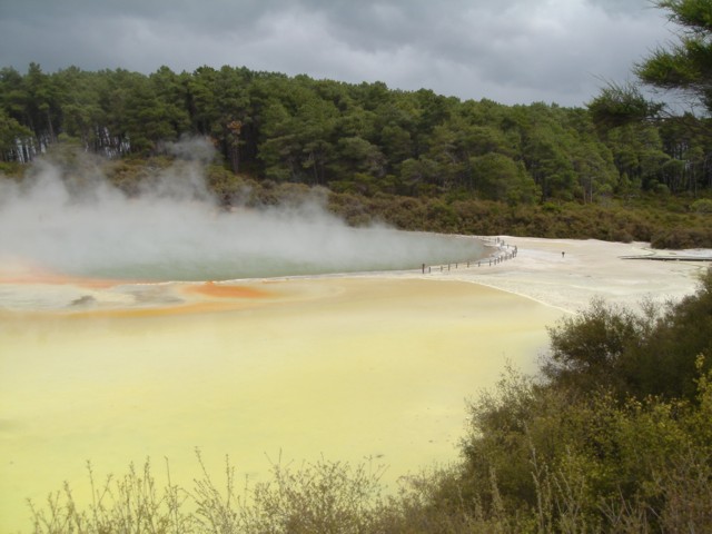The Artist Palette, Wai o tapu, Rotorua, North Island, New Zealand