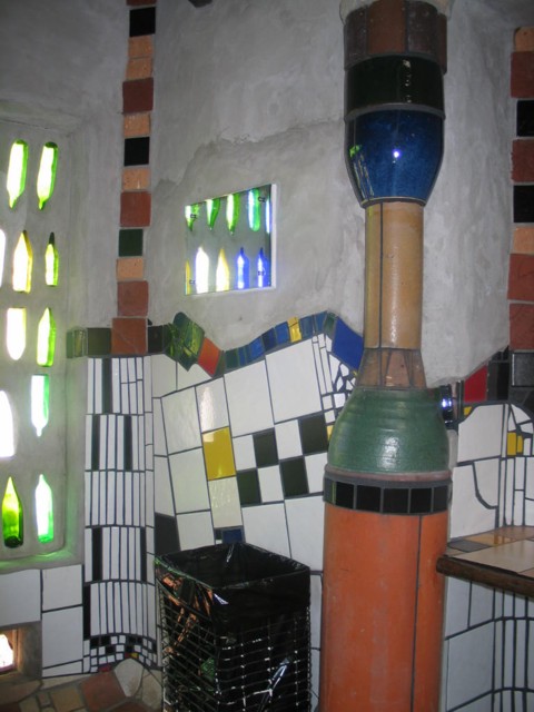 Hunderwasser Toilets, Kawakawa, Far North, North Island, New Zealand