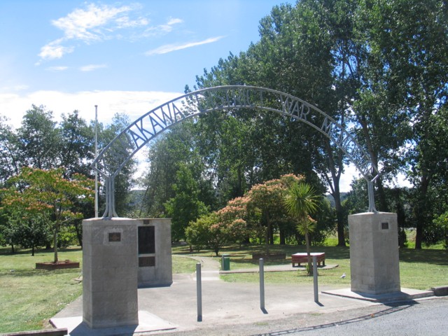 Kawakawa District War Memorial and Park, Far North, New Zealand